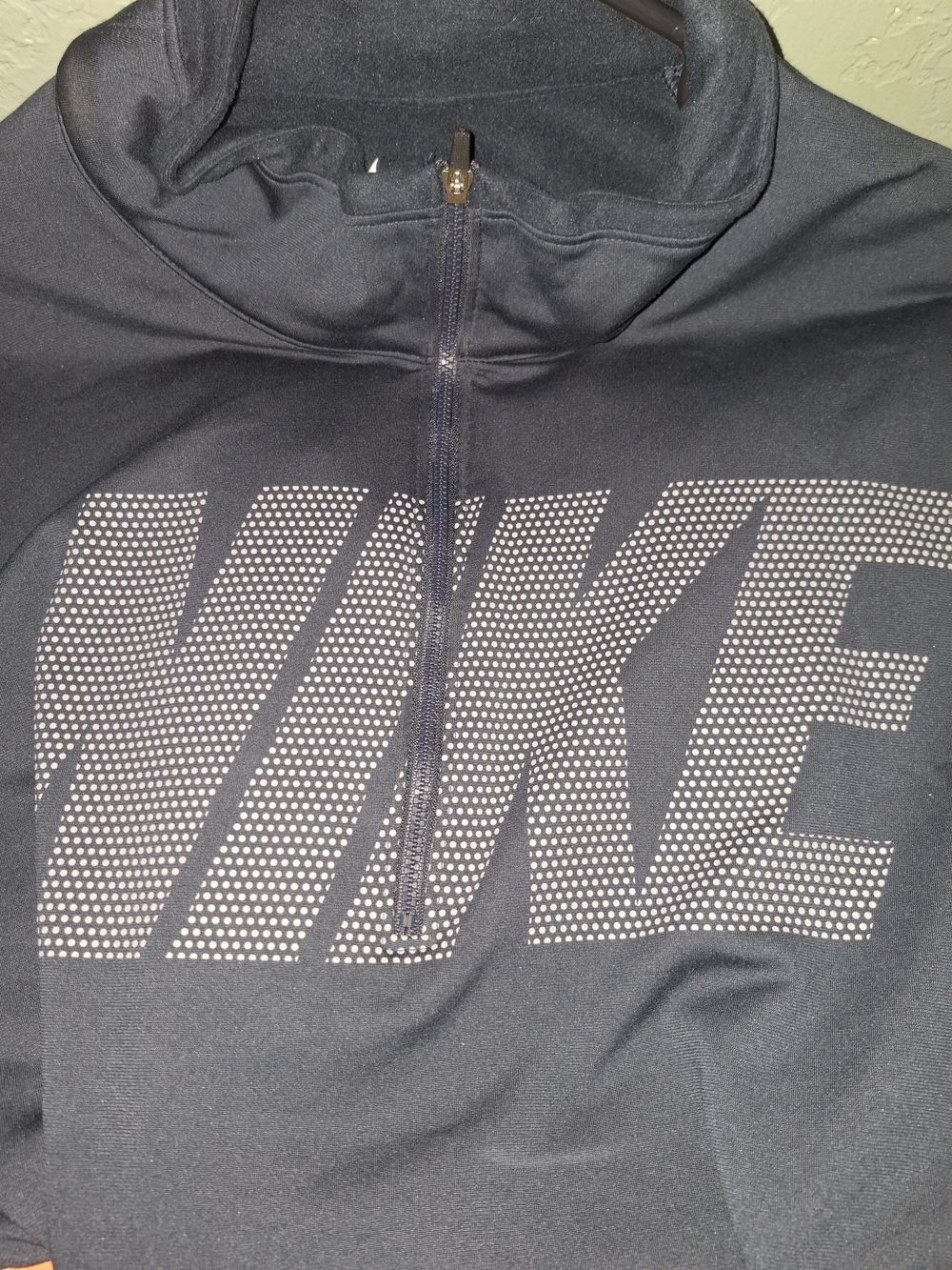 Nike Men’s Black Half-Zip Pullover Jacket